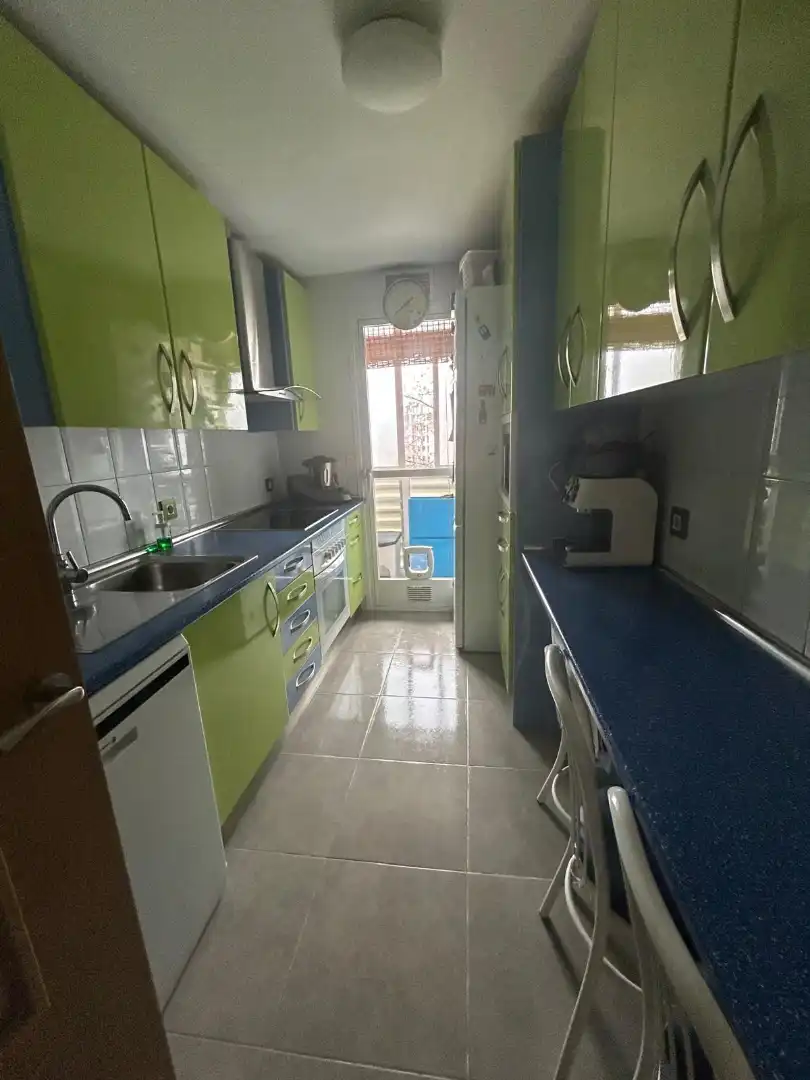 Kitchen of Flat for rent in Humanes de Madrid  with Heating, Parquet flooring and Furnished