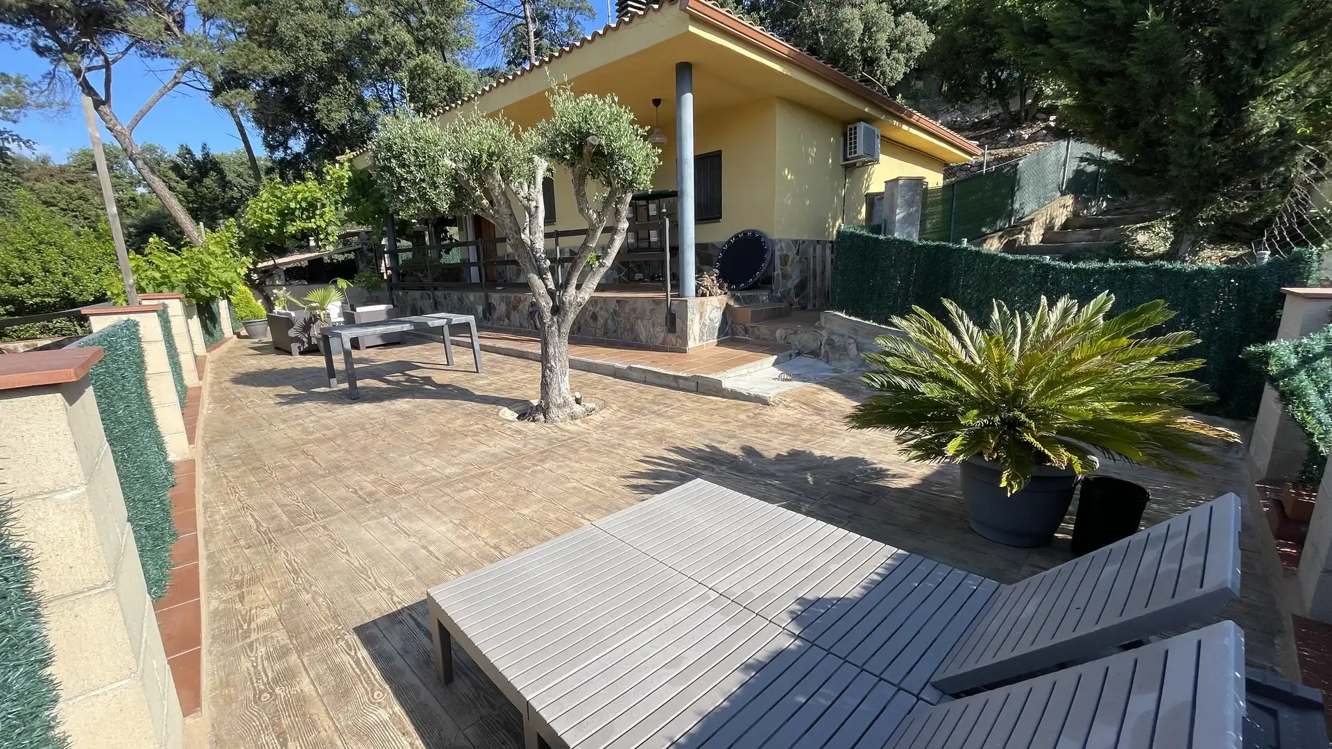 Houses for sale in Avinguda del Vallès, 28, Santa Maria de Palautordera Terrace of Houses for sale in Santa Maria de Palautordera with Air Conditioner, Terrace and Balcony