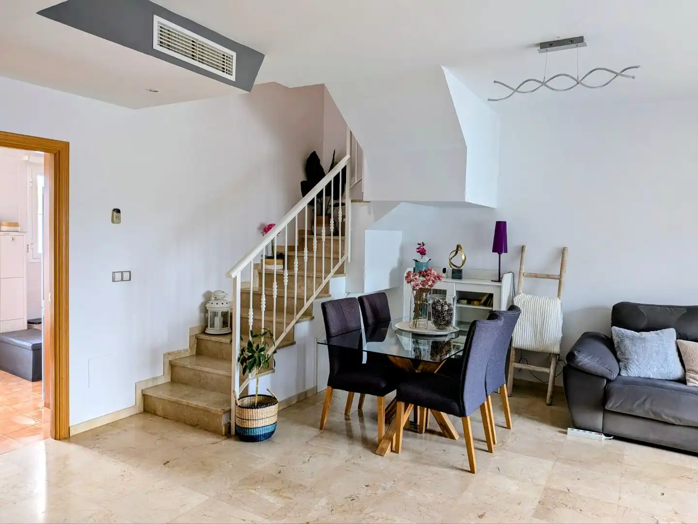 Casa adosada en venta en La Planilla Comedor de Casa adosada en venta en Ronda con Aire acondicionado y Balcón