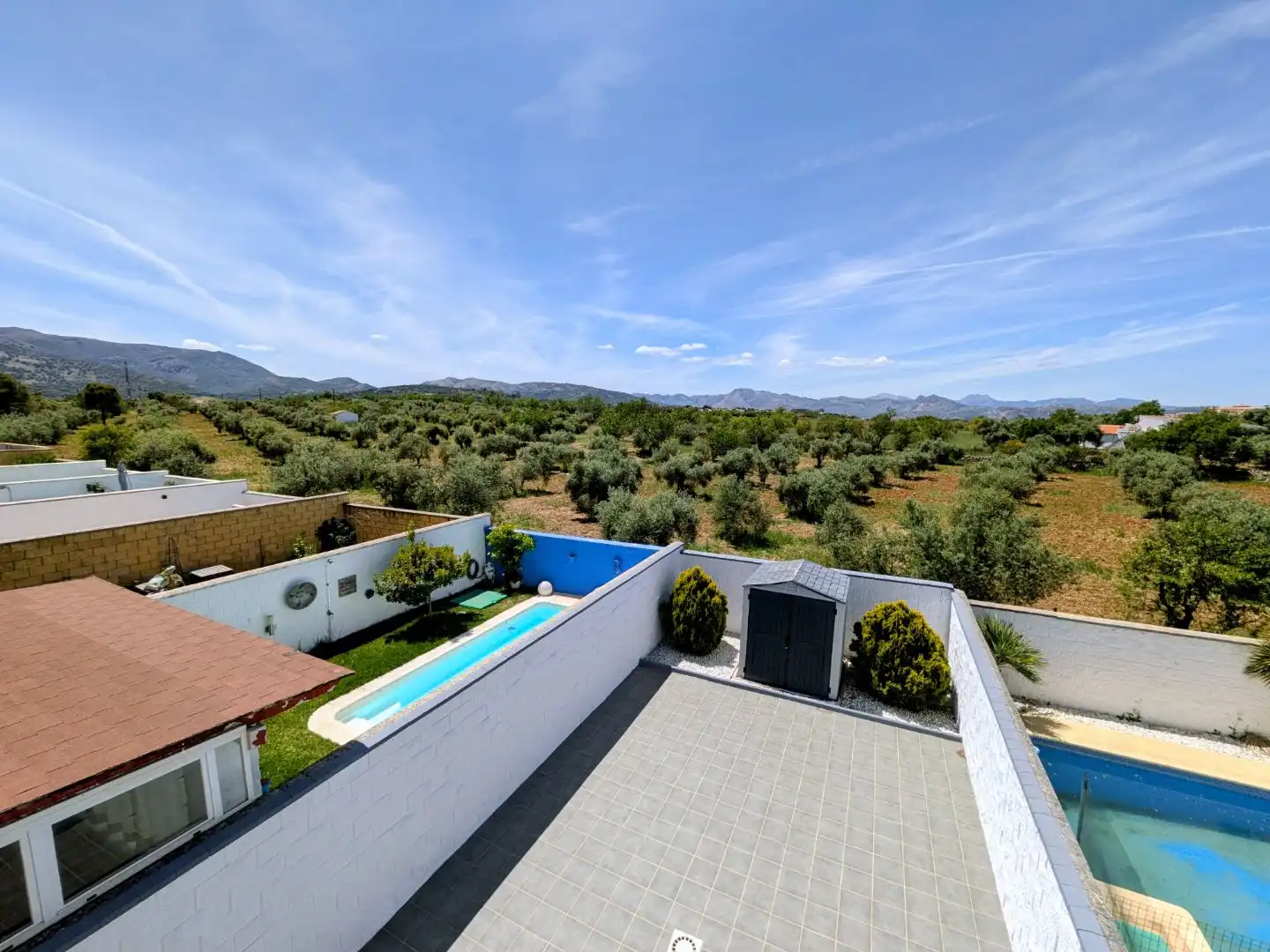 Casa adosada en venta en La Planilla Jardín de Casa adosada en venta en Ronda con Aire acondicionado y Balcón