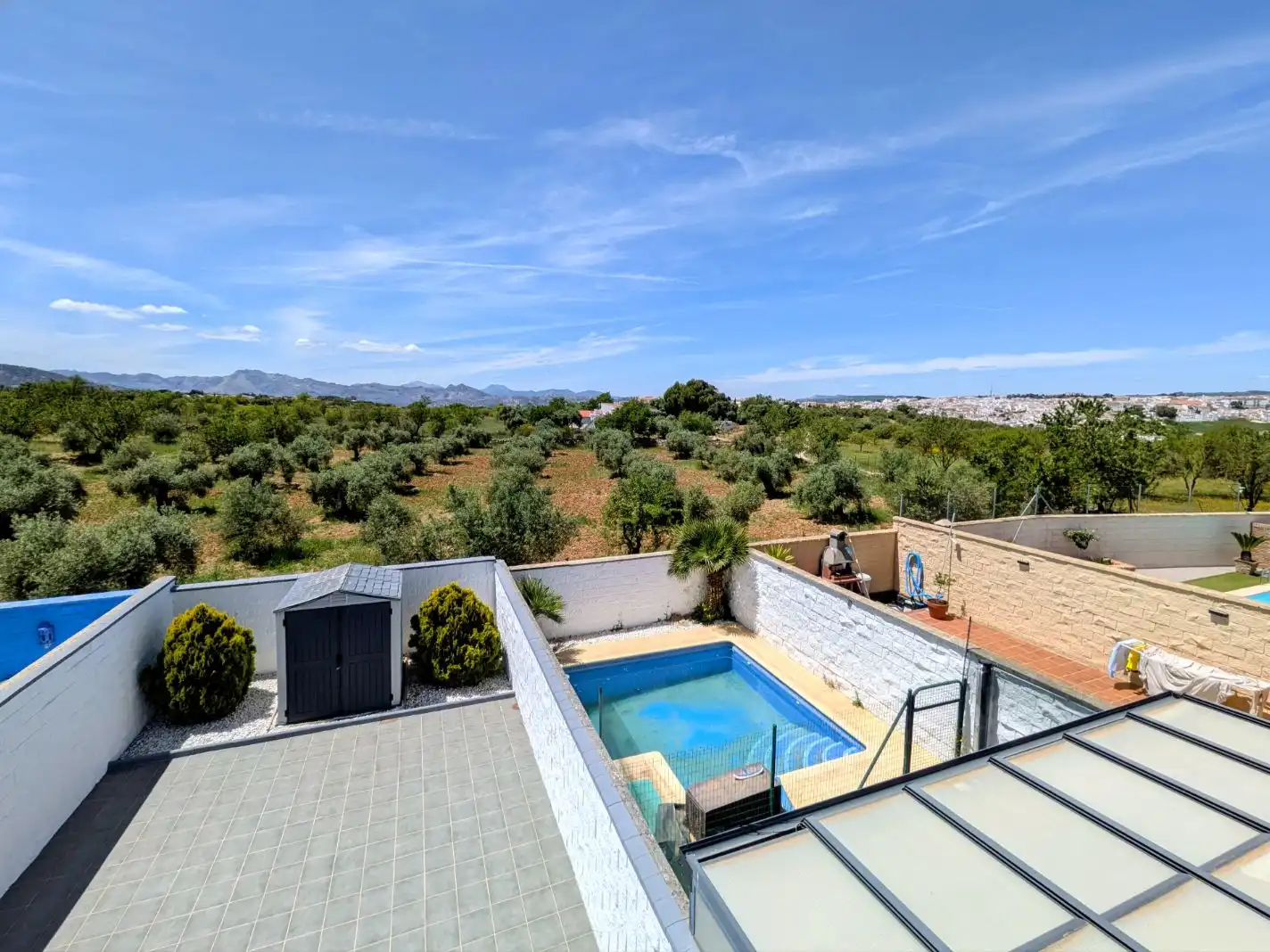 Casa adosada en venta en La Planilla Terraza de Casa adosada en venta en Ronda con Aire acondicionado y Balcón