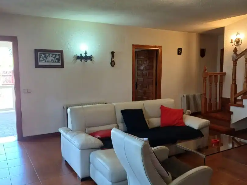 Sala d'estar de Casa o xalet en venda en Paracuellos de Jarama amb Aire condicionat, Calefacció i Jardí privat