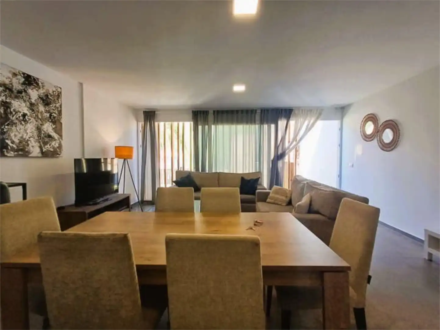 Comedor de Casa o chalet de alquiler en Mogán con Jardín privado, Terraza y Trastero