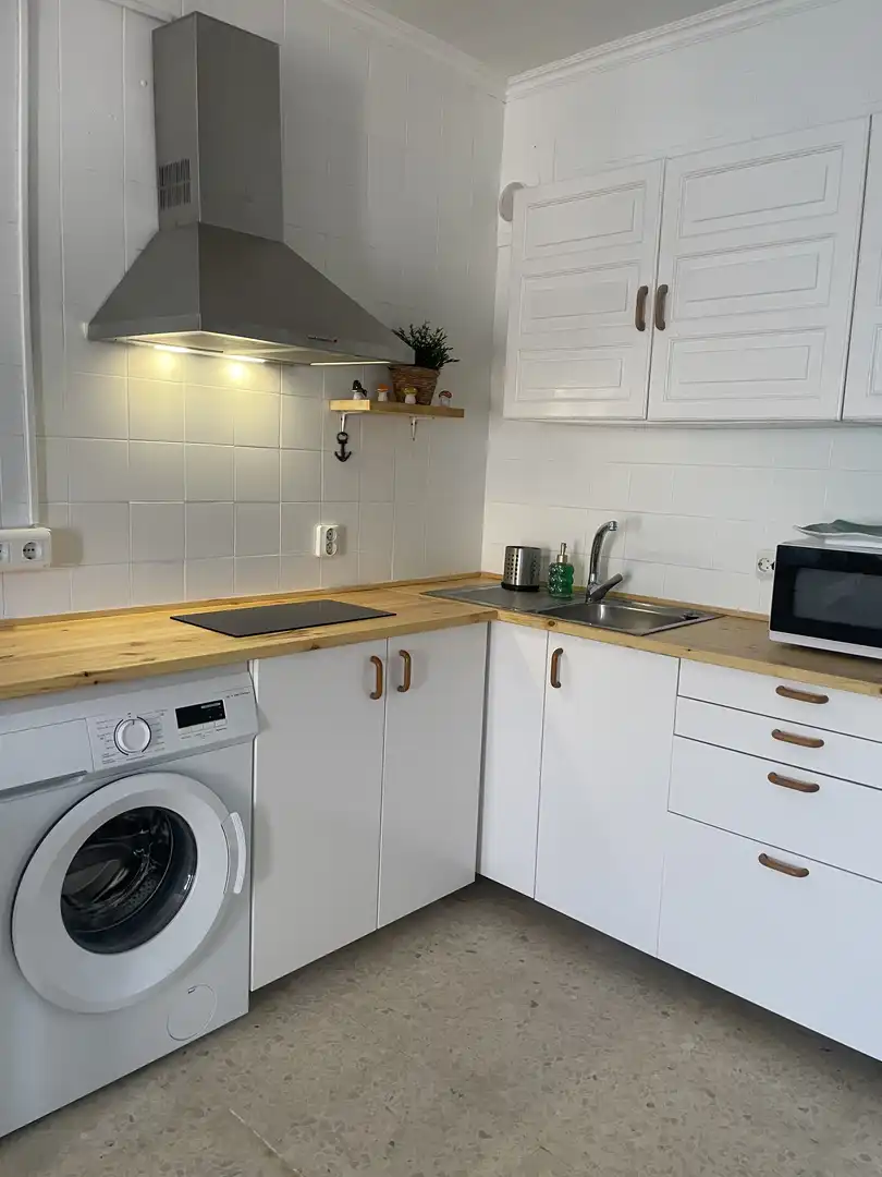 Piso en venta en Calle Capuchinos, 110, Capistrano Cocina de Piso en venta en Nerja con Aire acondicionado, Terraza y Piscina