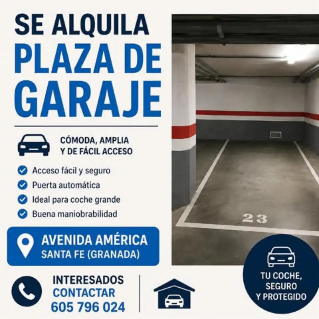 Garatge de lloguer a Belicena