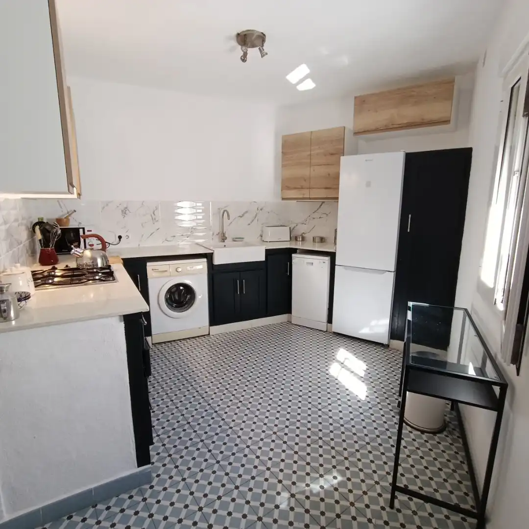 Wohnung zum Verkauf in Calle Paseo de las Cobijadas, 39, Vejer de la Frontera Küche von Wohnung zum Verkauf in Vejer de la Frontera mit Klimaanlage, Terrasse und Balkon