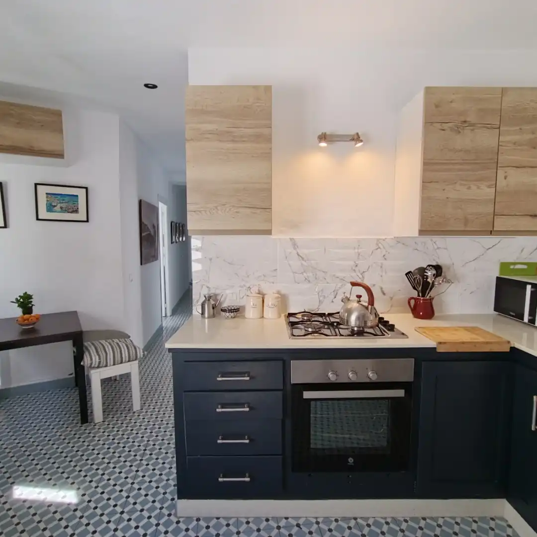 Wohnung zum Verkauf in Calle Paseo de las Cobijadas, 39, Vejer de la Frontera Küche von Wohnung zum Verkauf in Vejer de la Frontera mit Klimaanlage, Terrasse und Balkon