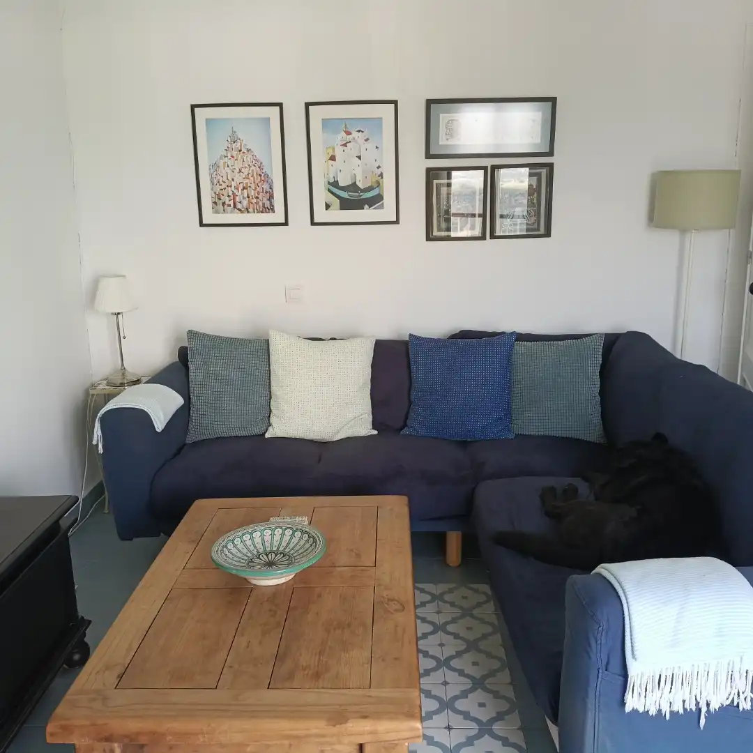 Wohnung zum Verkauf in Calle Paseo de las Cobijadas, 39, Vejer de la Frontera Wohnzimmer von Wohnung zum Verkauf in Vejer de la Frontera mit Klimaanlage, Terrasse und Balkon