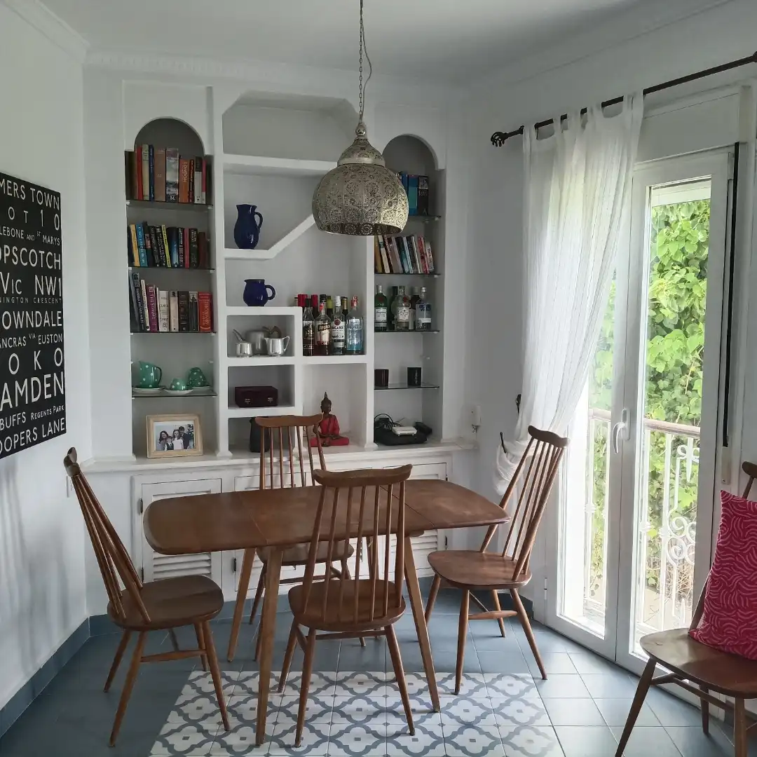 Wohnung zum Verkauf in Calle Paseo de las Cobijadas, 39, Vejer de la Frontera Esszimmer von Wohnung zum Verkauf in Vejer de la Frontera mit Klimaanlage, Terrasse und Balkon