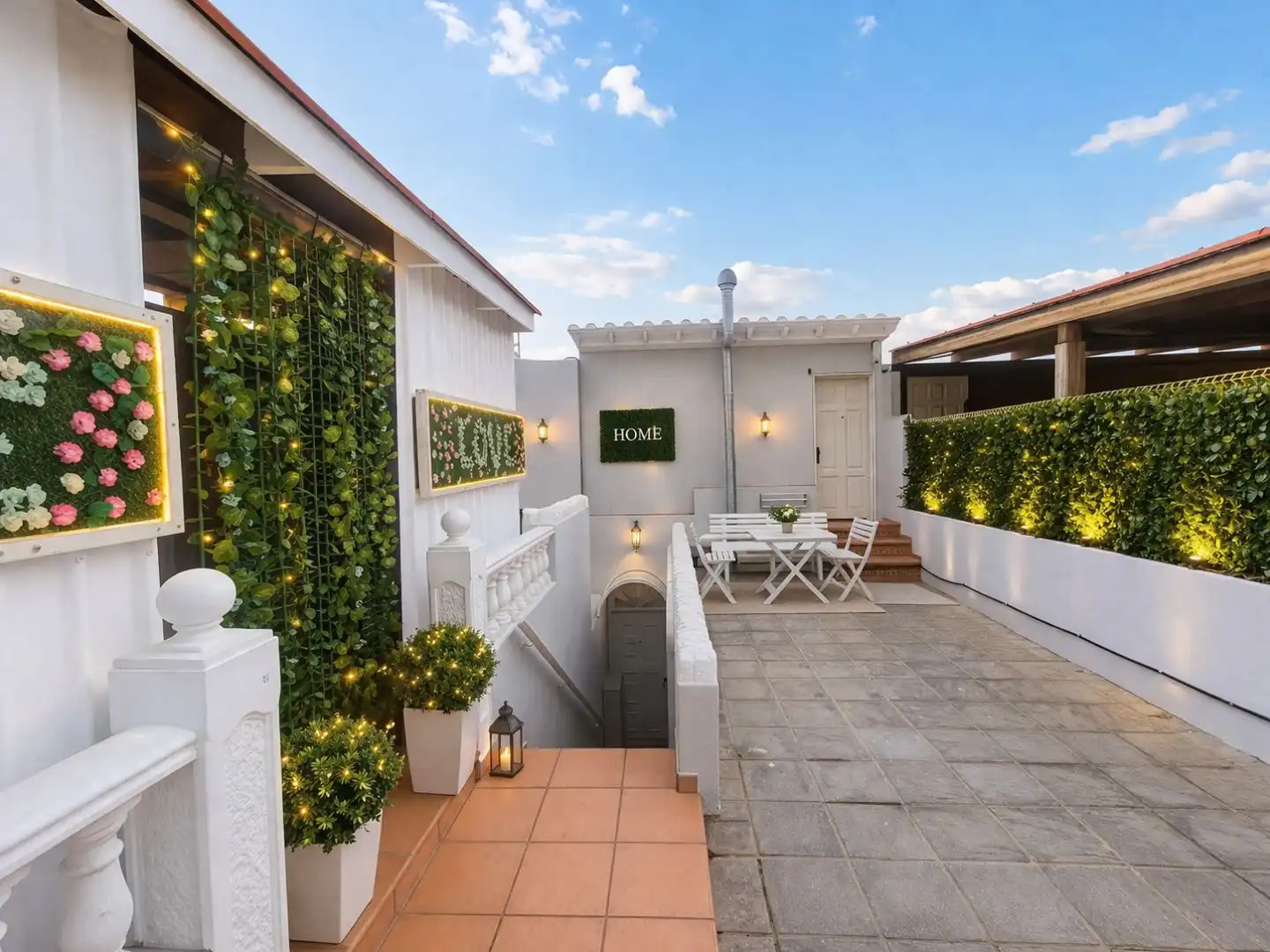 Casa adosada en venda a Armeñime - Las Moraditas - Las Cancelas Terrassa de Casa adosada en venda en Adeje amb Aire condicionat, Calefacció i Jardí privat