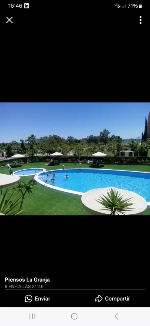 Apartamento de alquiler en Avenida Jardín, 49, Costa Caribe Piscina de Apartamento de alquiler en Oropesa del Mar / Orpesa con Aire acondicionado, Calefacción y Amueblado