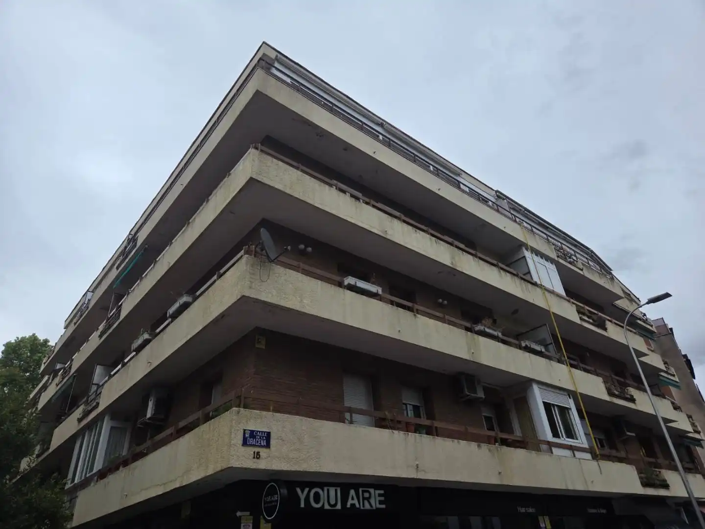 Exterior view of Flat for sale in  Madrid Capital  with Terrace