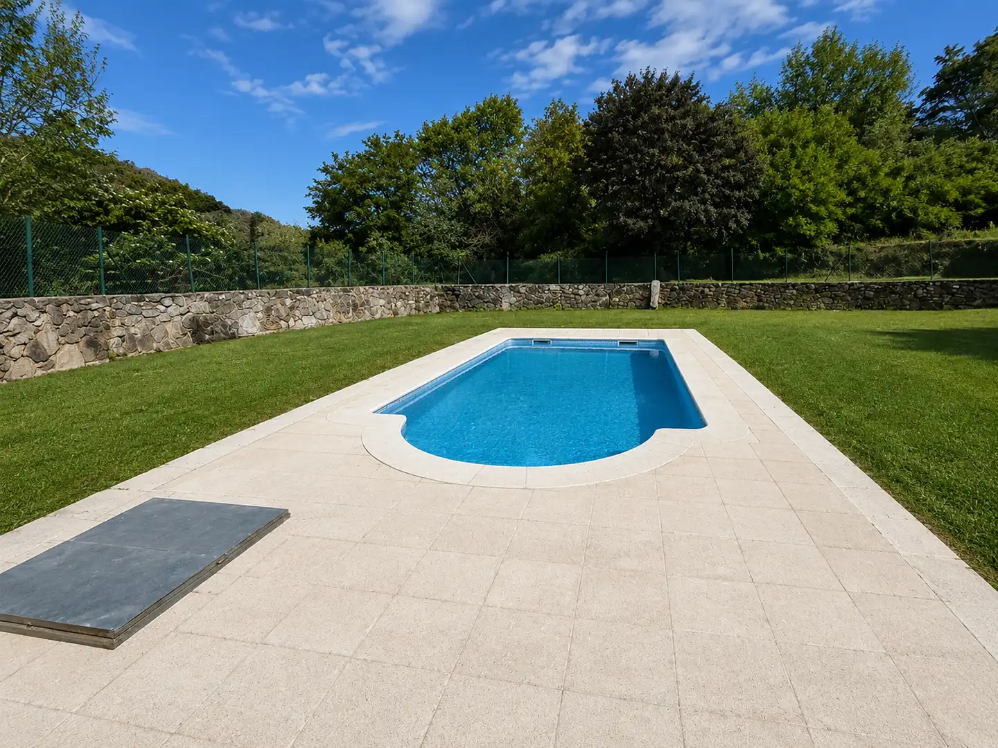Piscina de Finca rústica en venda en Sant Feliu de Pallerols amb Piscina