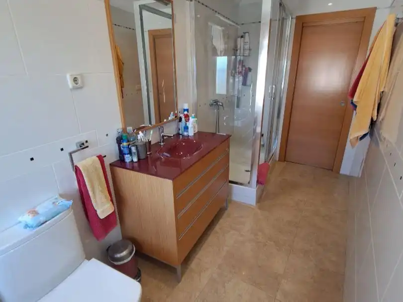 Baño de Casa adosada en venta en Mijas con Aire acondicionado