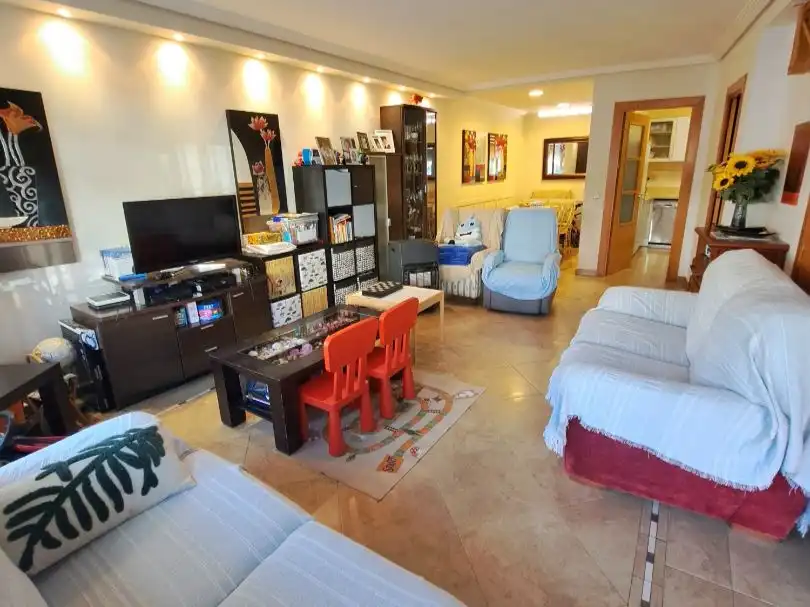 Sala de estar de Casa adosada en venta en Mijas con Aire acondicionado