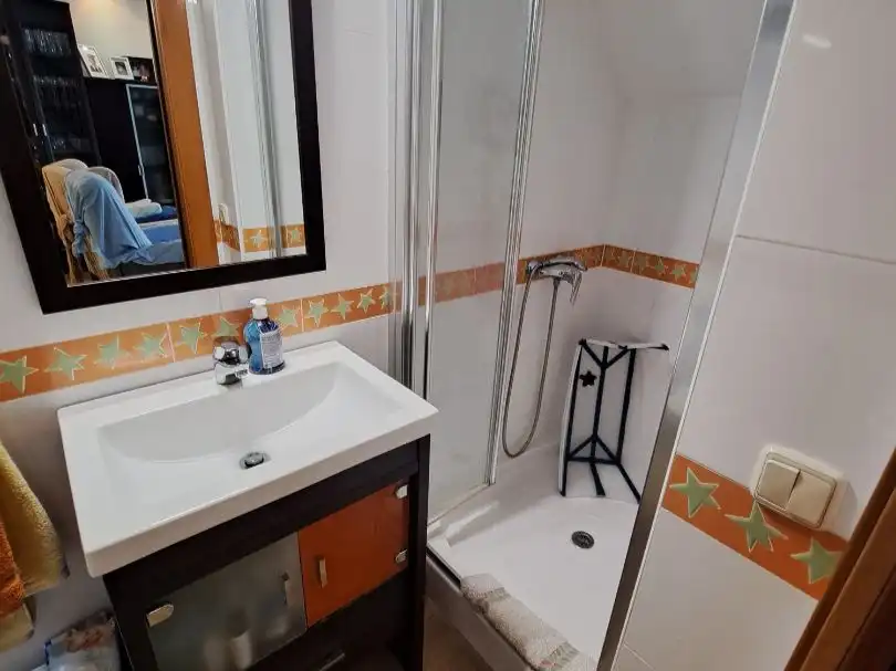 Baño de Casa adosada en venta en Mijas con Aire acondicionado