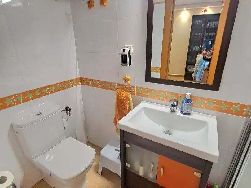 Baño de Casa adosada en venta en Mijas con Aire acondicionado