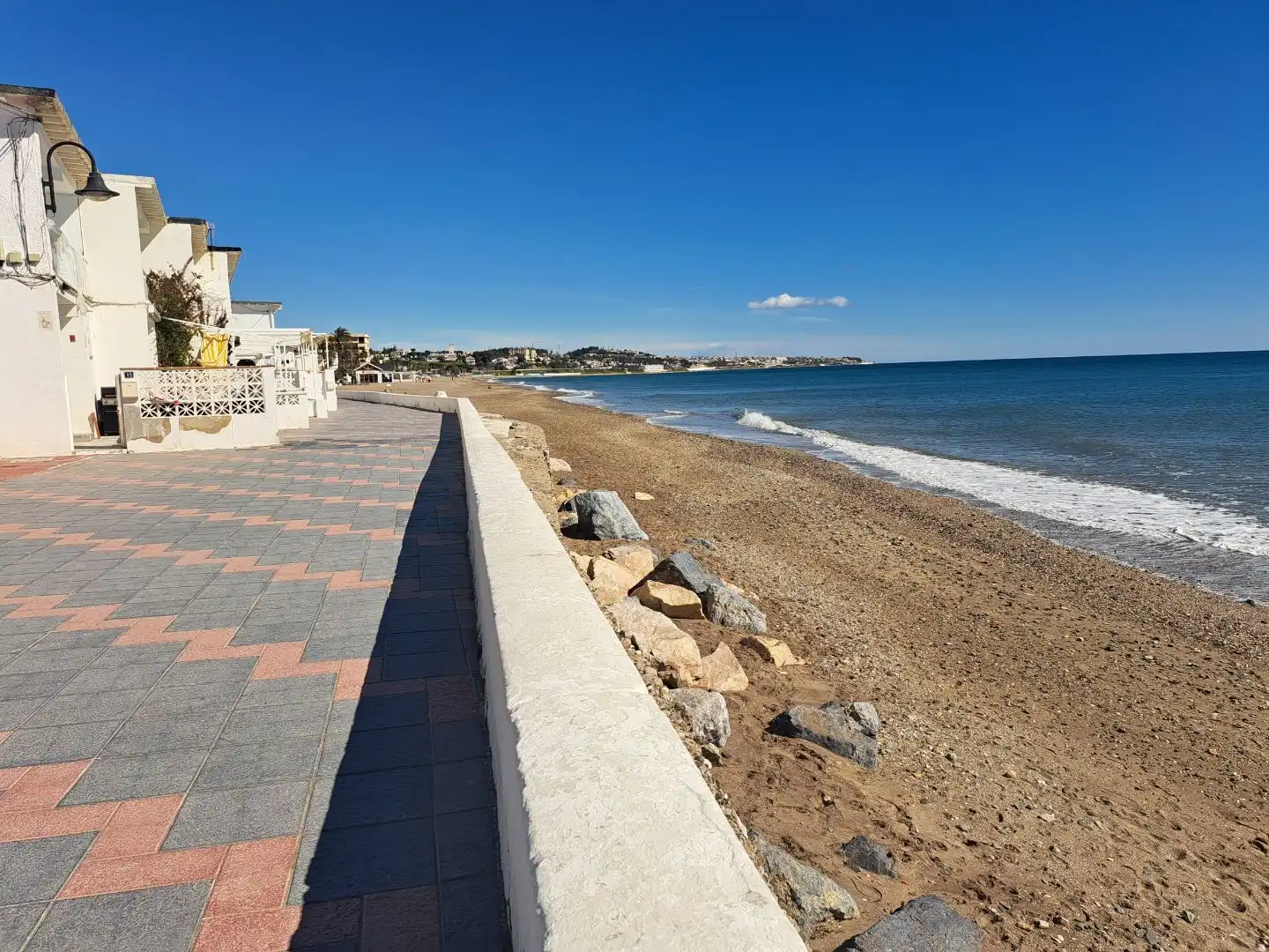 Vista exterior de Casa adosada en venta en Mijas con Aire acondicionado
