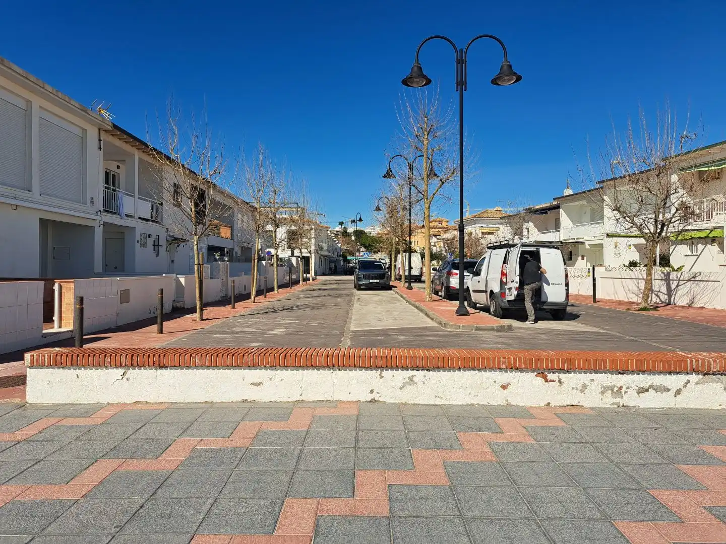 Vista exterior de Casa adosada en venta en Mijas con Aire acondicionado