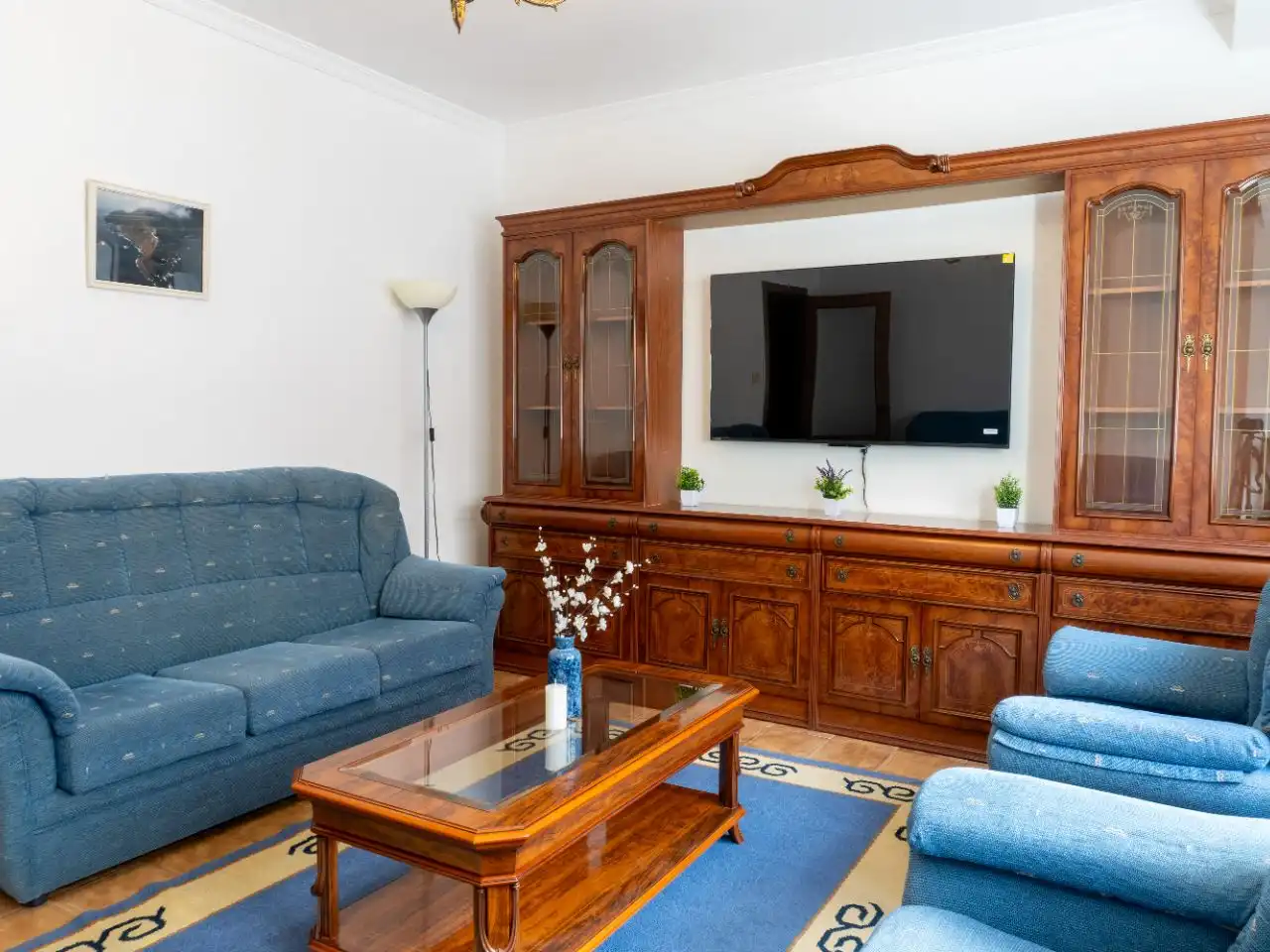Piso en venta en Rúa Castelao, 7, Cariño Sala de estar de Piso en venta en Cariño con Amueblado