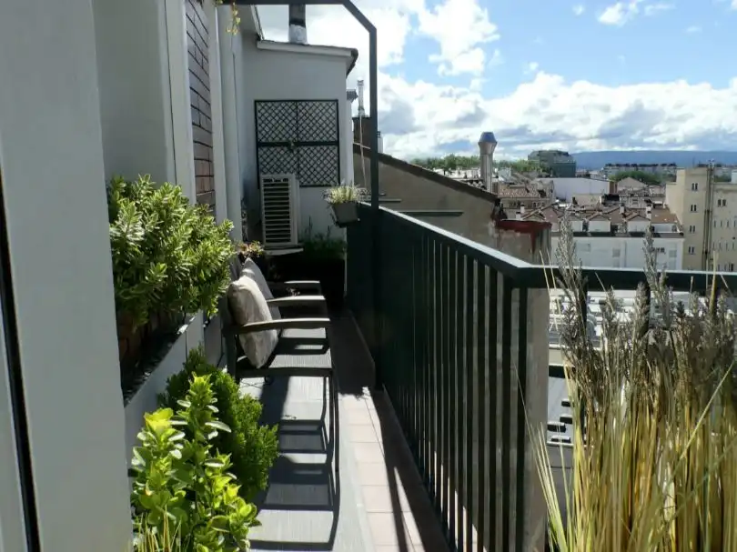 Flat for sale in Foru Kalea, 20, Ensanche Balcony of Flat for sale in Vitoria - Gasteiz with Air Conditioner and Terrace