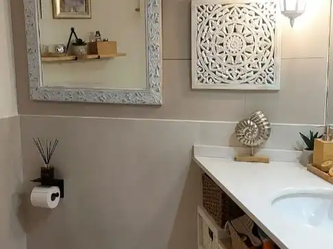 Flat for sale in Foru Kalea, 20, Ensanche Bathroom of Flat for sale in Vitoria - Gasteiz with Air Conditioner and Terrace