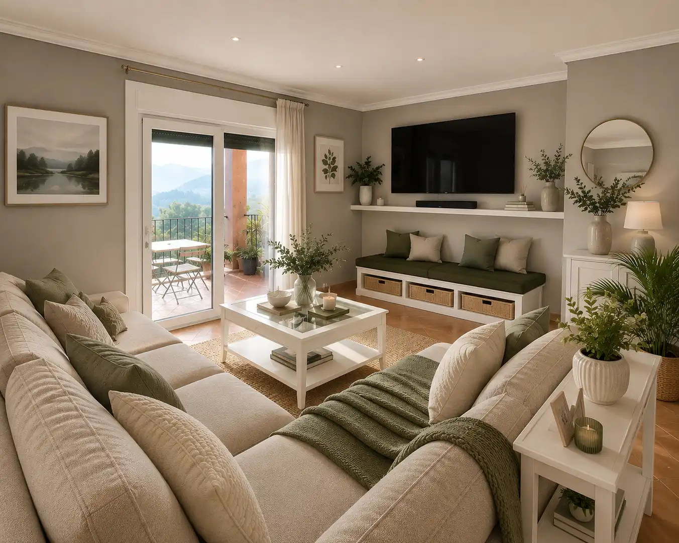 Casa o chalet en venta en Lugar Fontan, 15, Gondomar Sala de estar de Casa o chalet en venta en Gondomar con Calefacción, Jardín privado y Parquet