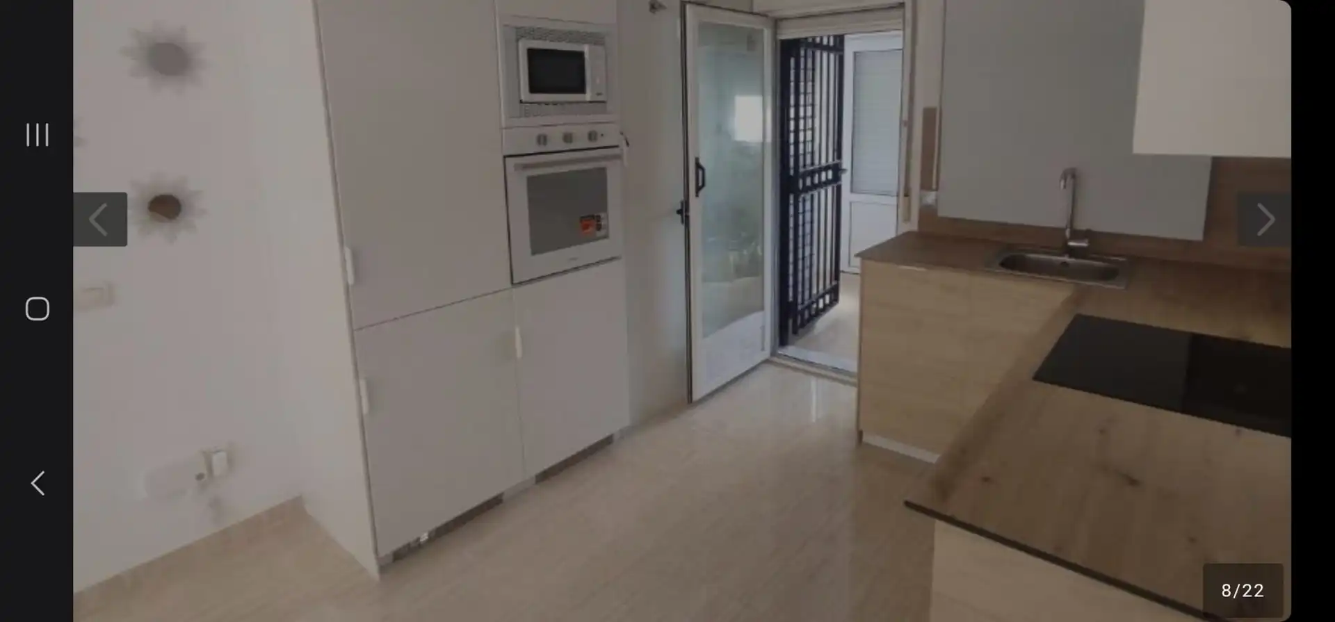 Cocina de Apartamento en venta en Oropesa del Mar / Orpesa con Aire acondicionado, Terraza y Piscina