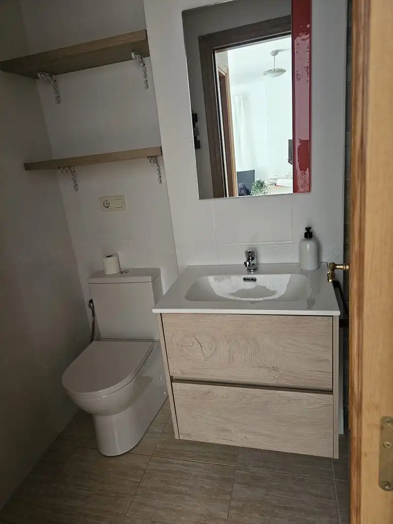 Baño de Apartamento en venta en Oropesa del Mar / Orpesa con Aire acondicionado, Terraza y Piscina