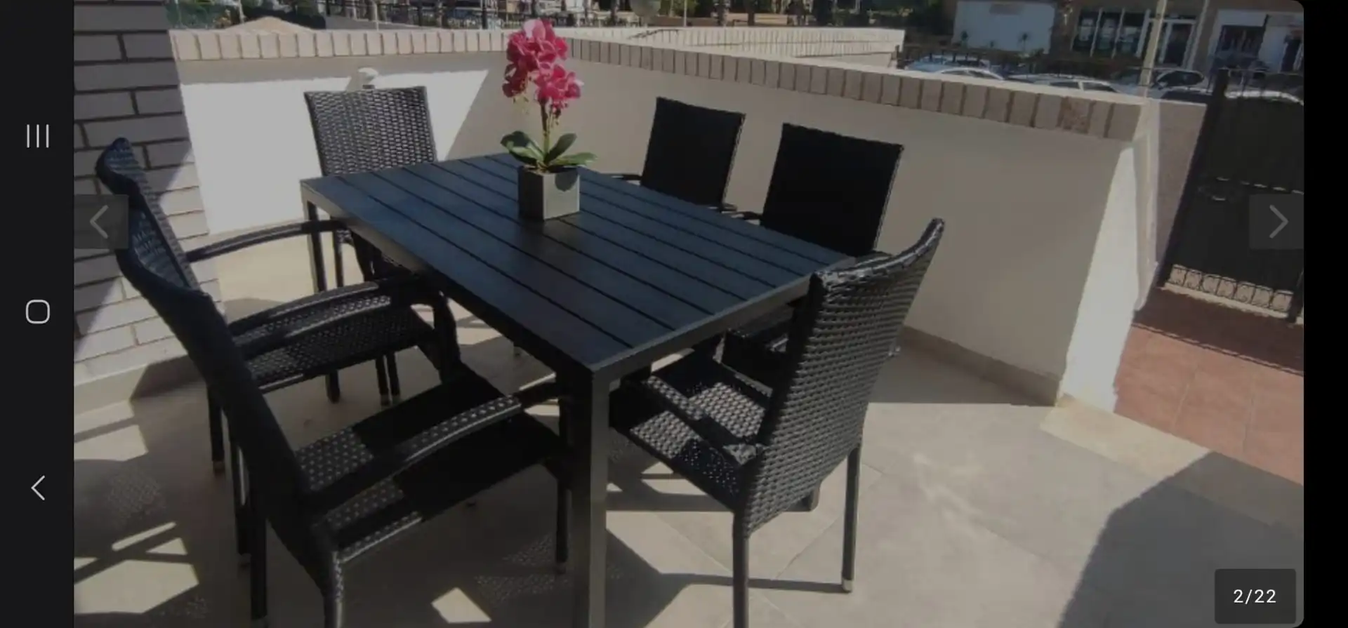 Terraza de Apartamento en venta en Oropesa del Mar / Orpesa con Aire acondicionado, Terraza y Piscina