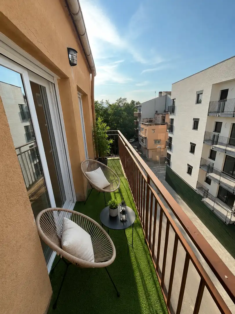 Flat for sale in Avinguda de Sant Narcís, 5, Sant Narcís Balcony of Flat for sale in Girona Capital with Air Conditioner and Balcony