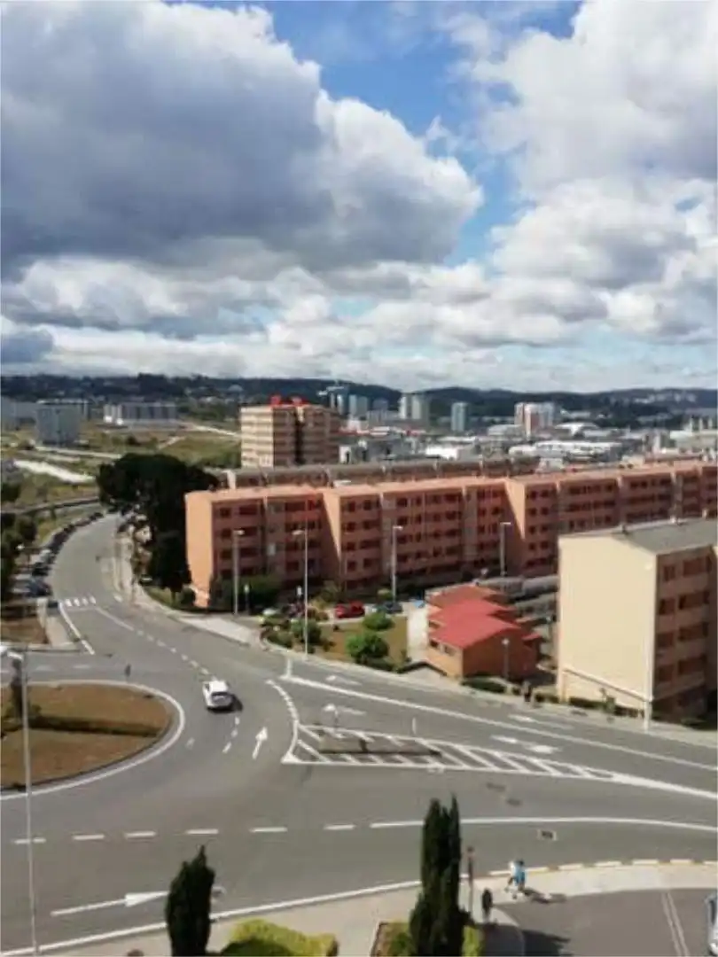 Exterior view of Flat for rent in A Coruña Capital   with Heating, Private garden and Terrace