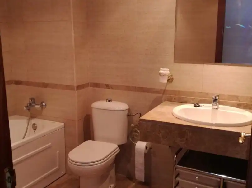 Flat for rent in Avenida del Editor Ángel Caffarena, 5, El Cónsul - Ciudad Universitaria - El Romeral Bathroom of Flat for rent in Málaga with Terrace, Swimming Pool and Furnished
