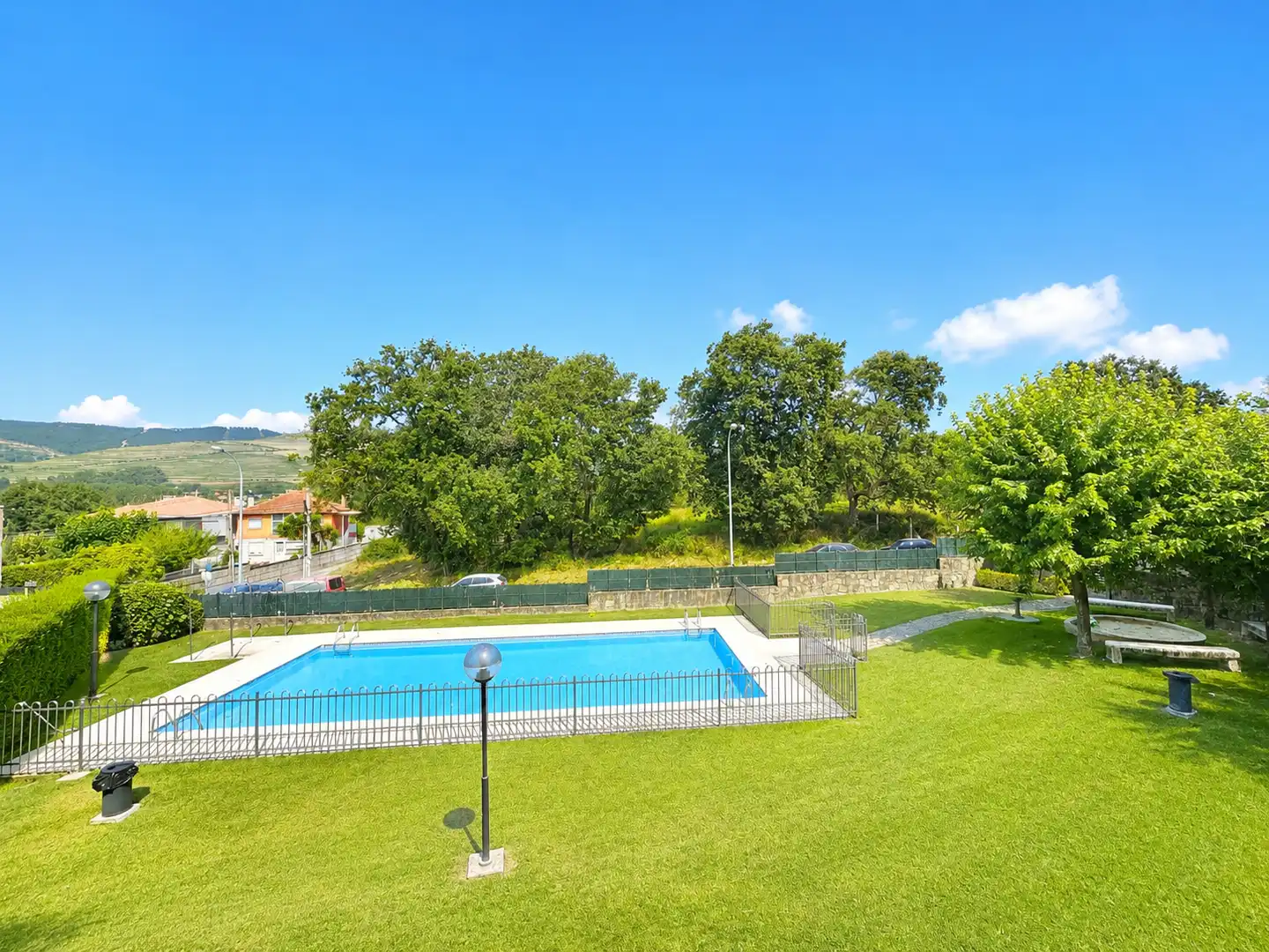 Schwimmbecken von Wohnung zum Verkauf in Tomiño mit Heizung, Parkett und Schwimmbad