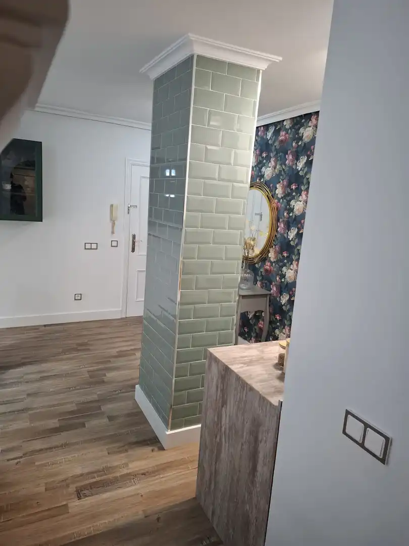 Baño de Apartamento de alquiler en Almería con Aire acondicionado, Calefacción y Parquet