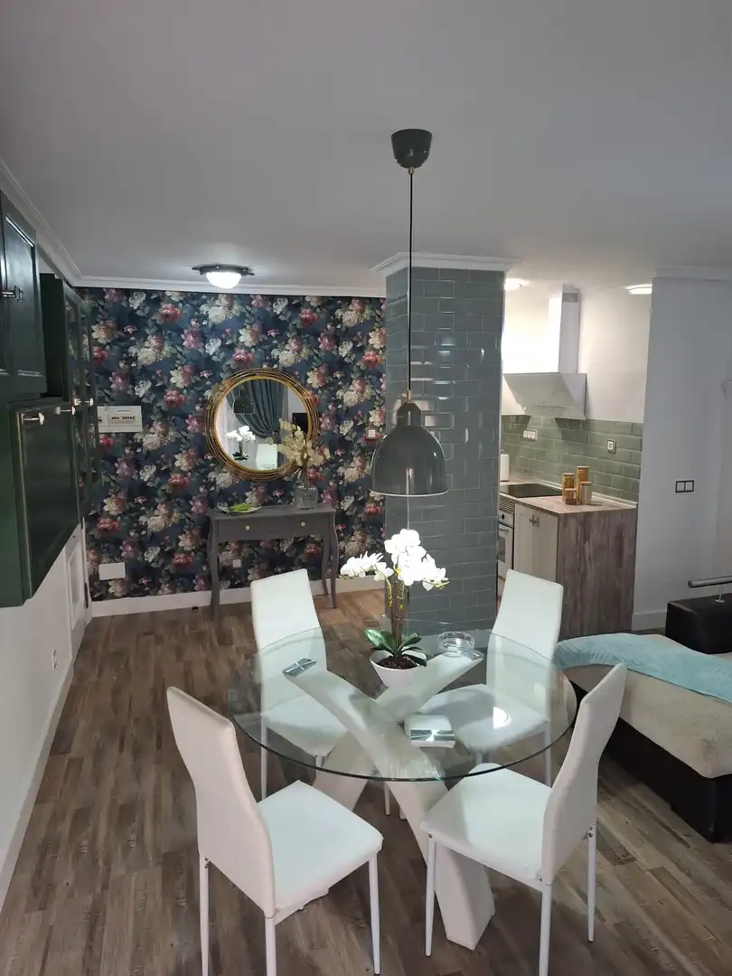 Comedor de Apartamento de alquiler en Almería con Aire acondicionado, Calefacción y Parquet