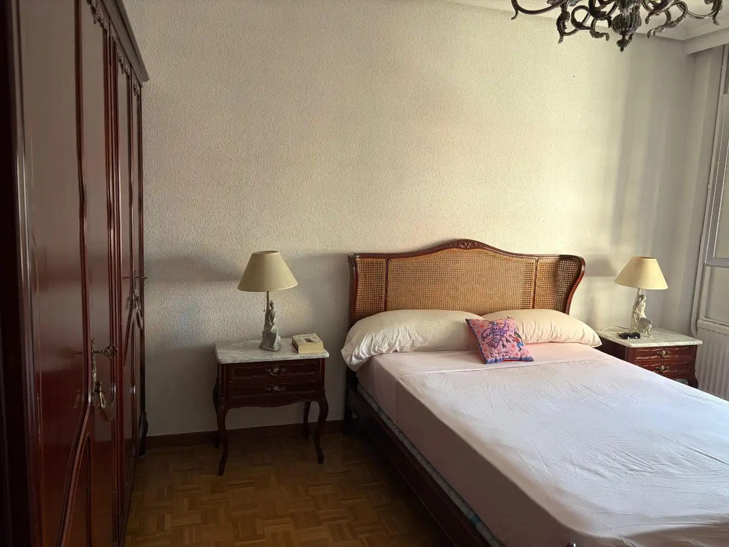 Bedroom of Flat for sale in  Madrid Capital  with Air Conditioner and Terrace