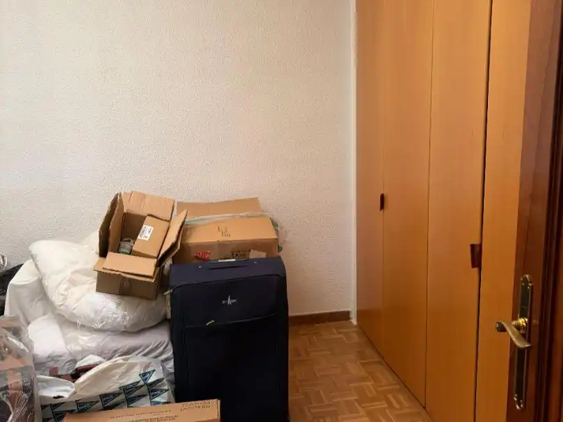 Bedroom of Flat for sale in  Madrid Capital  with Air Conditioner and Terrace