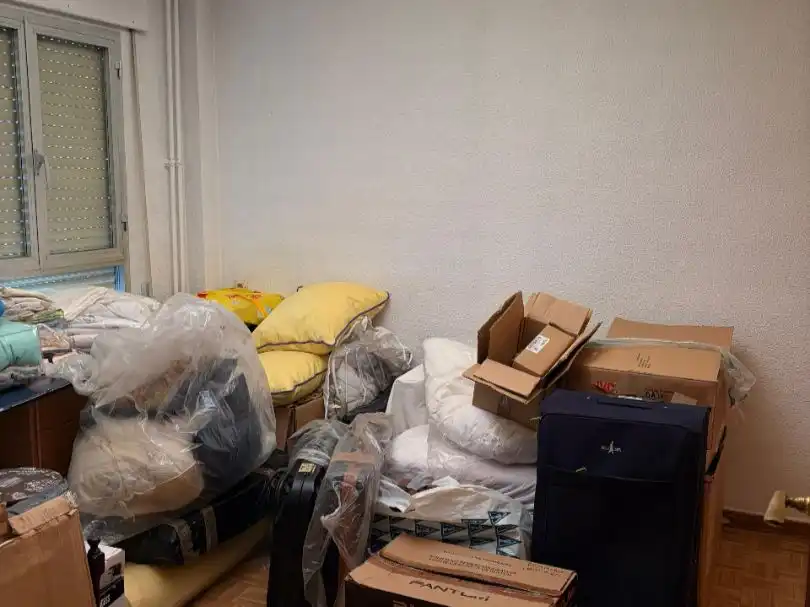 Bedroom of Flat for sale in  Madrid Capital  with Air Conditioner and Terrace