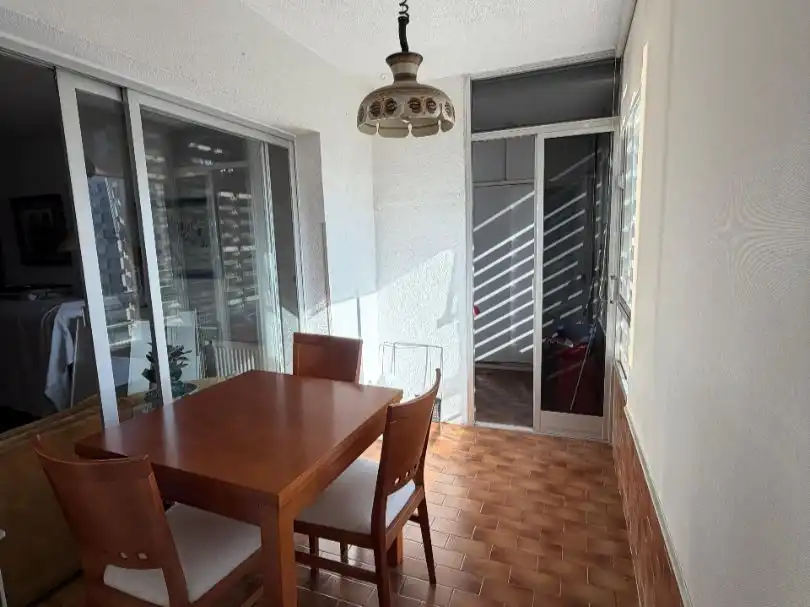Balcony of Flat for sale in  Madrid Capital  with Air Conditioner and Terrace