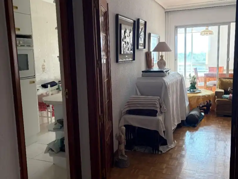 Bedroom of Flat for sale in  Madrid Capital  with Air Conditioner and Terrace