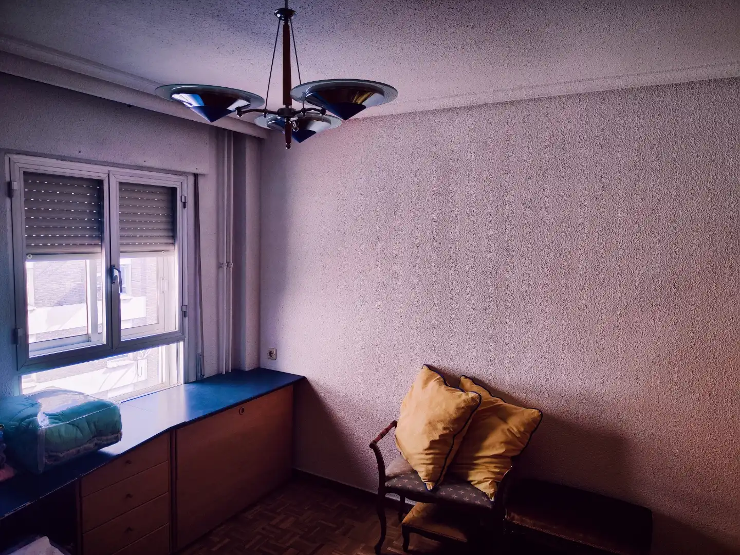 Bedroom of Flat for sale in  Madrid Capital  with Air Conditioner and Terrace