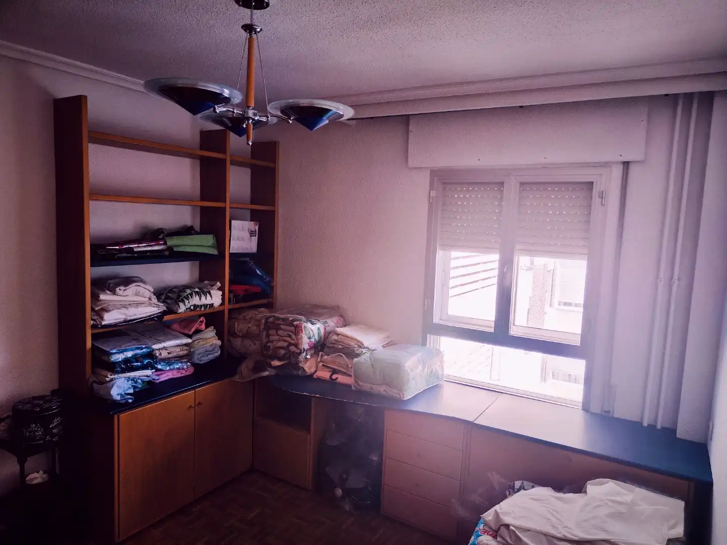 Bedroom of Flat for sale in  Madrid Capital  with Air Conditioner and Terrace