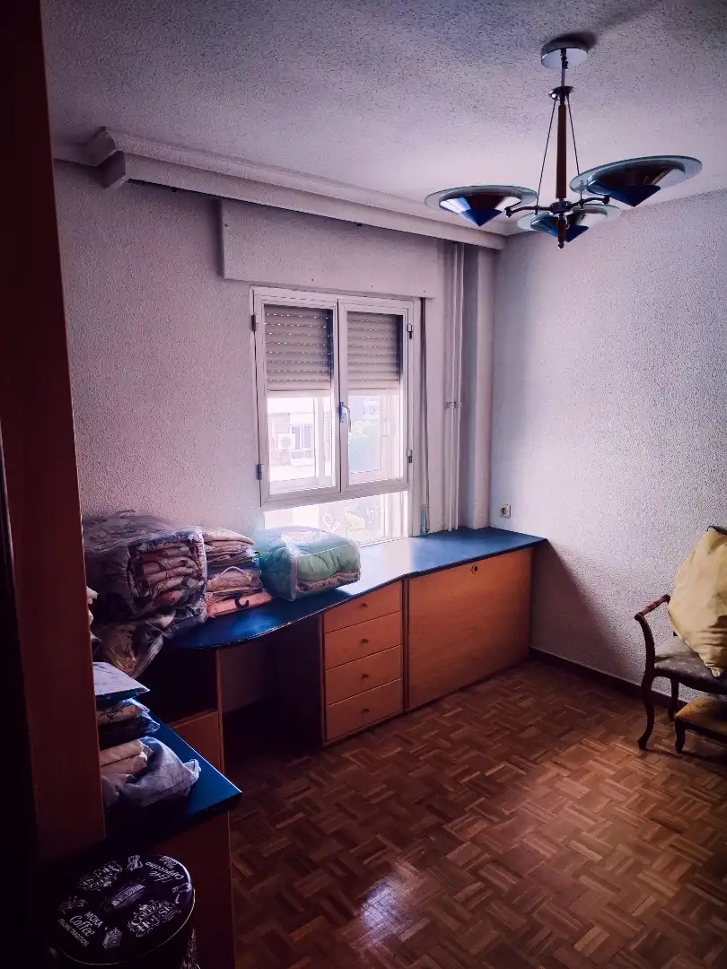 Bedroom of Flat for sale in  Madrid Capital  with Air Conditioner and Terrace