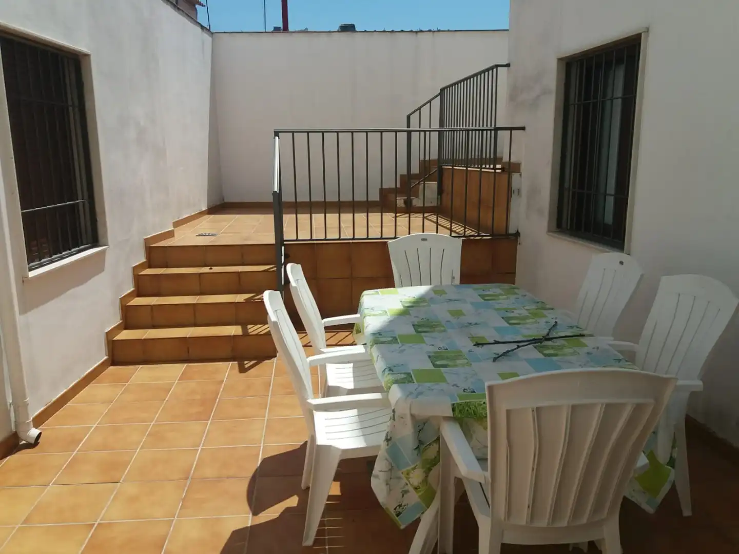 Terraza de Piso de alquiler en Priego de Córdoba con Aire acondicionado, Trastero y Amueblado