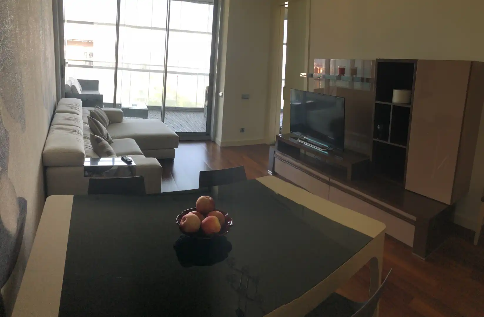 Flat for sale in Passeig de Garcia Fària, 83, Diagonal Mar i el Front Marítim del Poblenou Living room of Flat for sale in Barcelona Capital with Air Conditioner, Terrace and Swimming Pool