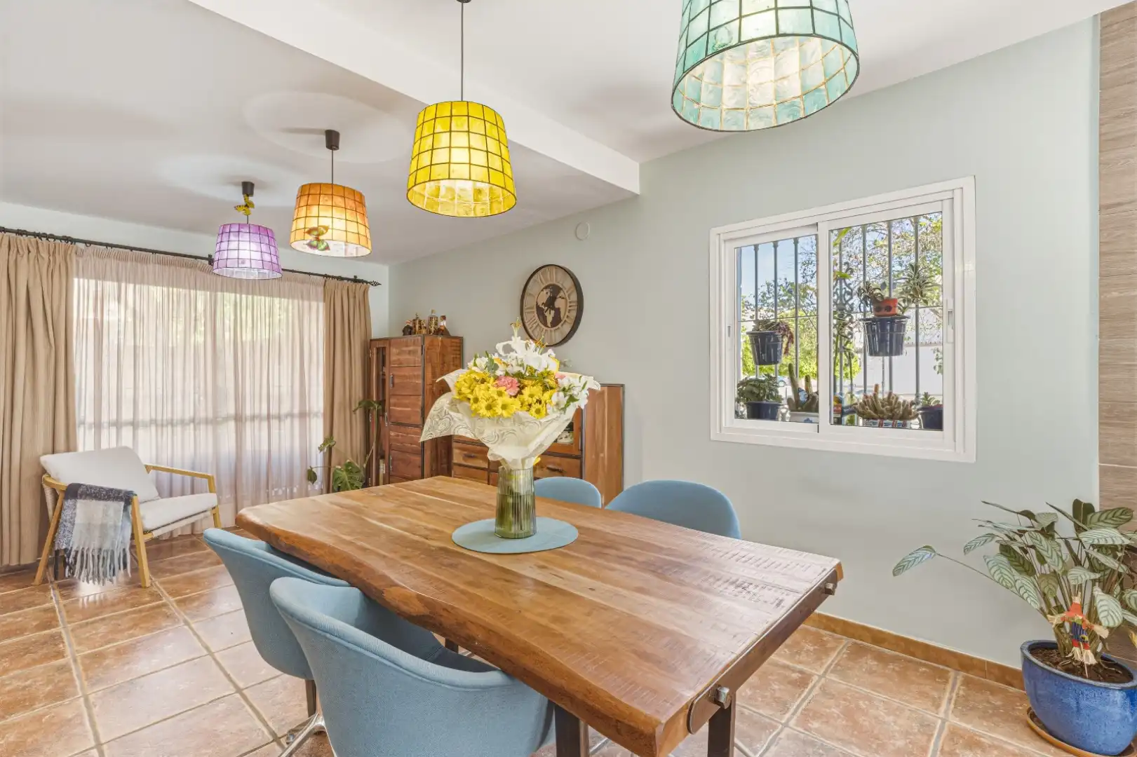 Comedor de Casa adosada en venta en Mijas con Aire acondicionado, Terraza y Balcón