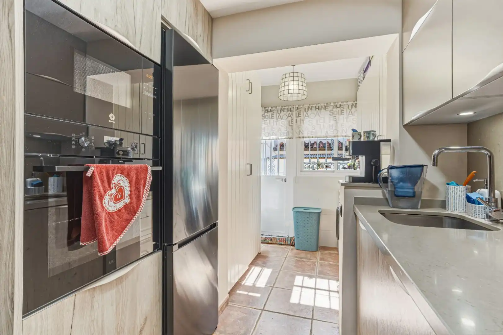 Cocina de Casa adosada en venta en Mijas con Aire acondicionado, Terraza y Balcón