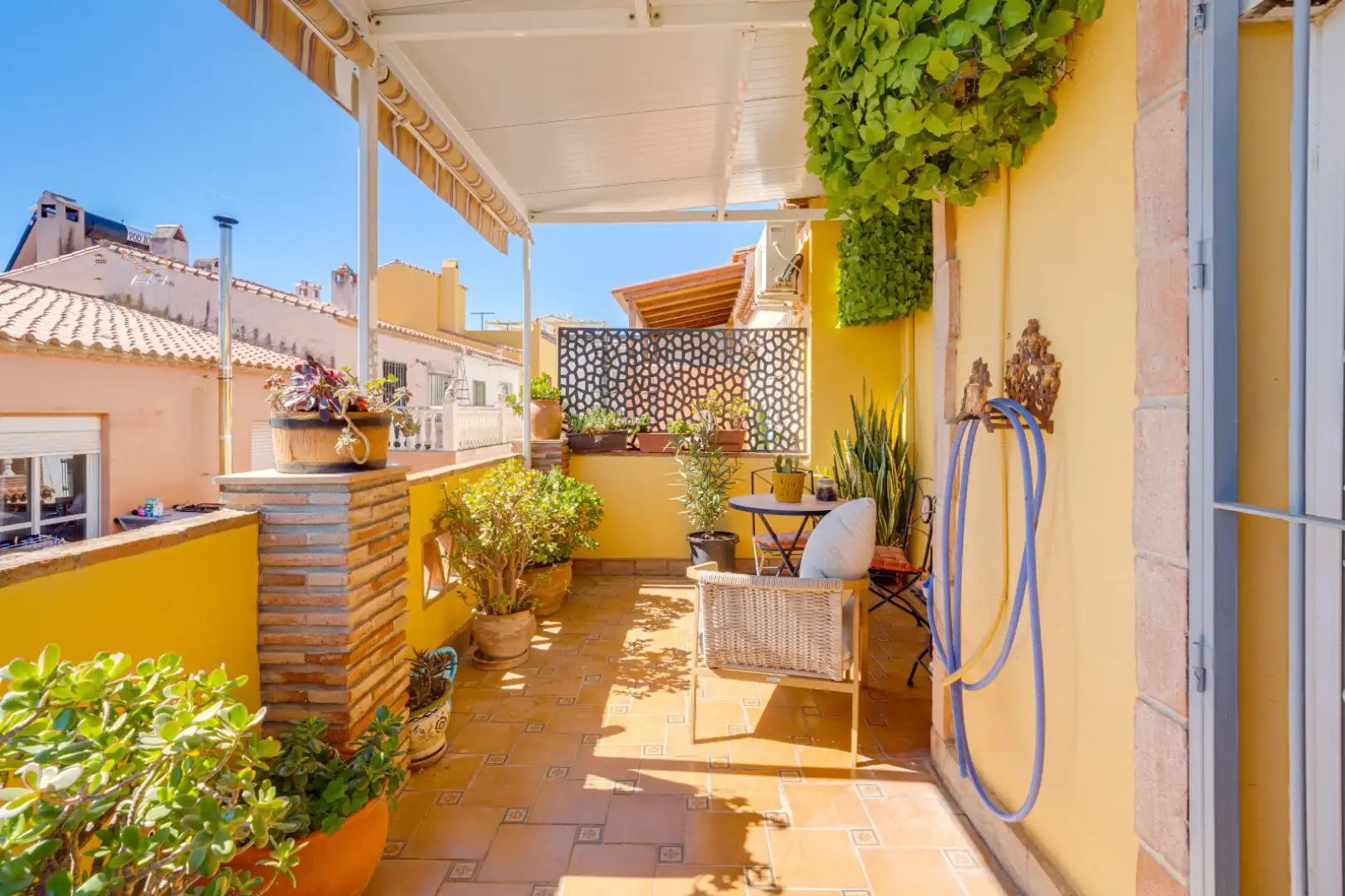 Terraza de Casa adosada en venta en Mijas con Aire acondicionado, Terraza y Balcón