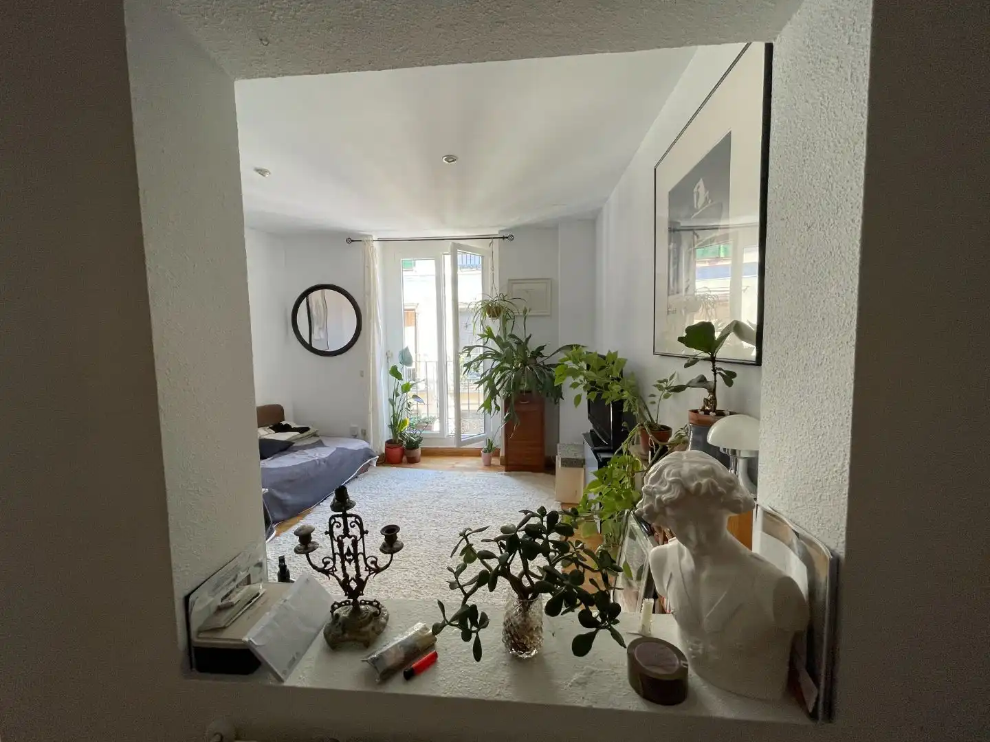 Ático en venta en Calle de Moratín, 16, Madrid Capital Sala de estar de Ático en venta en Madrid Capital con Terraza y Balcón